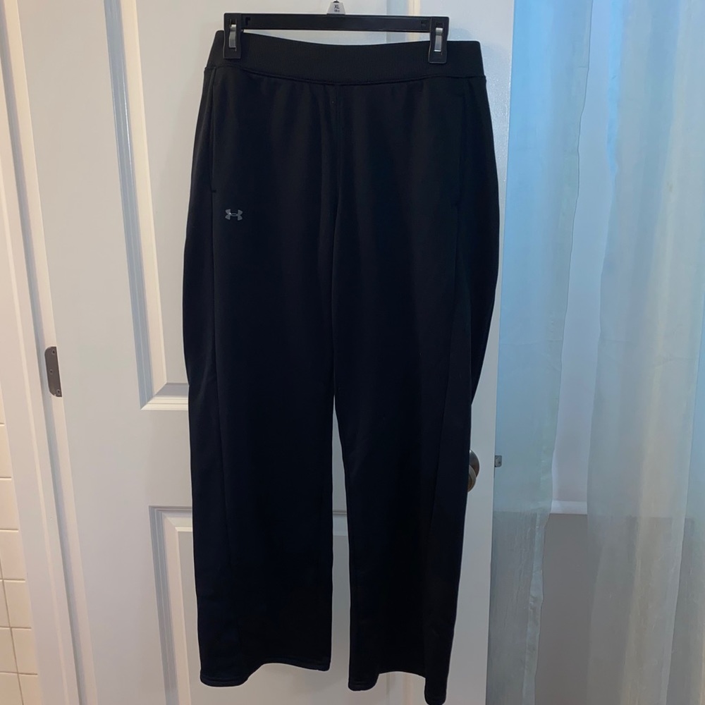 black under armor cold gear loose sweatpants